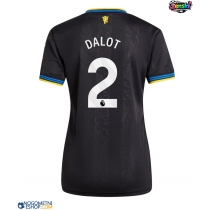 Ženski Nogometni dresi Manchester United Diogo Dalot #2 Tretji 2025-26 Kratek Rokav